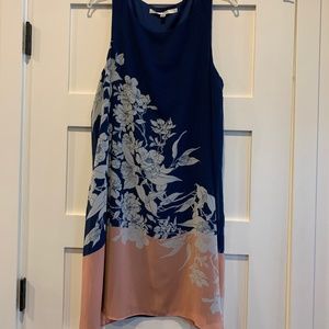 Max Studio Women's Printed Sleeveless Trapeze Dress - Size XL